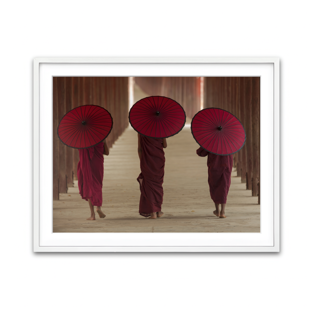 Framed Print 4x3 White