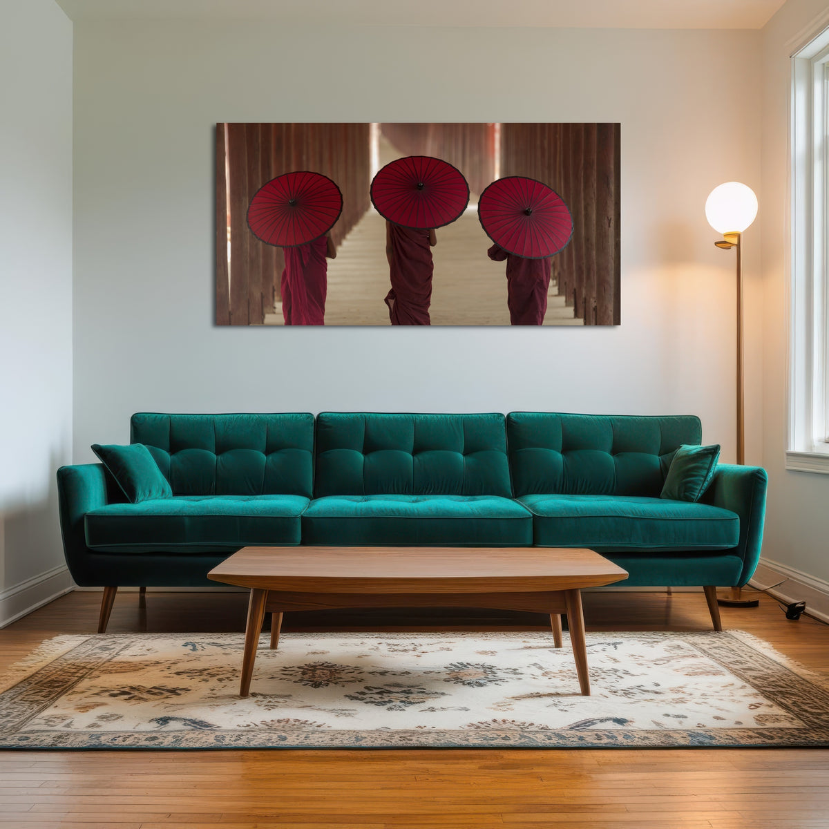 AUTO-MOCKUP ROOM | Buddhist monks in Burma