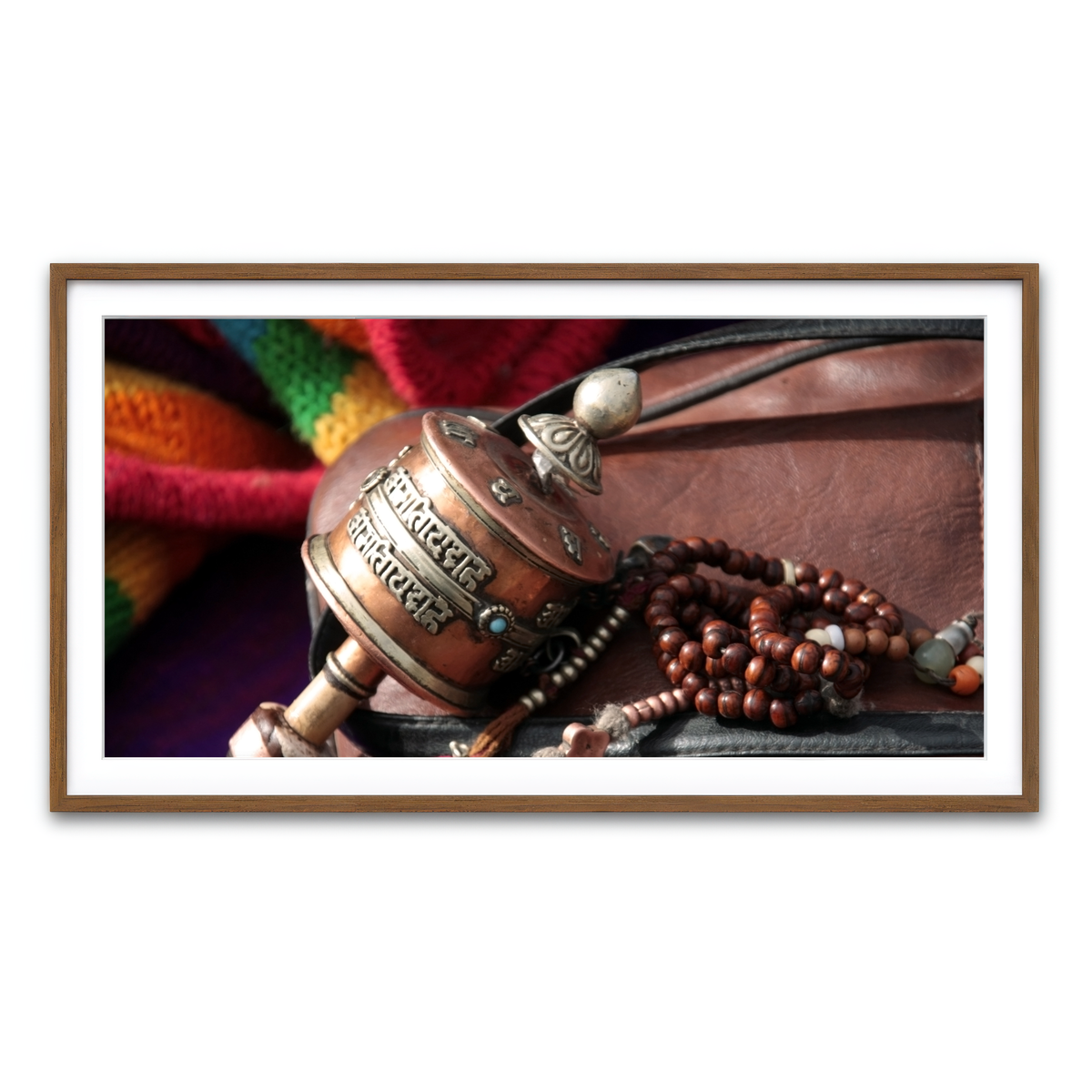 Framed Print 2x1 Walnut