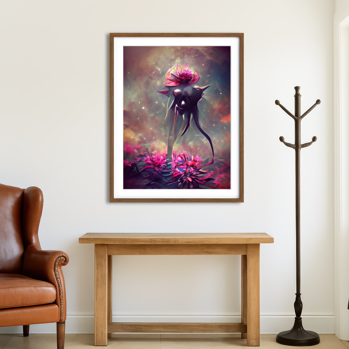 AUTO-MOCKUP ROOM | Budding with Glory Wall Art