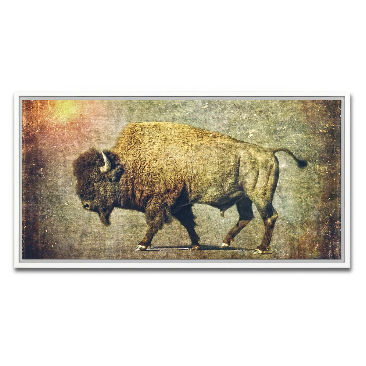 AUTO-MOCKUP WHITE | Buffalo Art | 1 Piece | White Framed Canvas | group=2x1