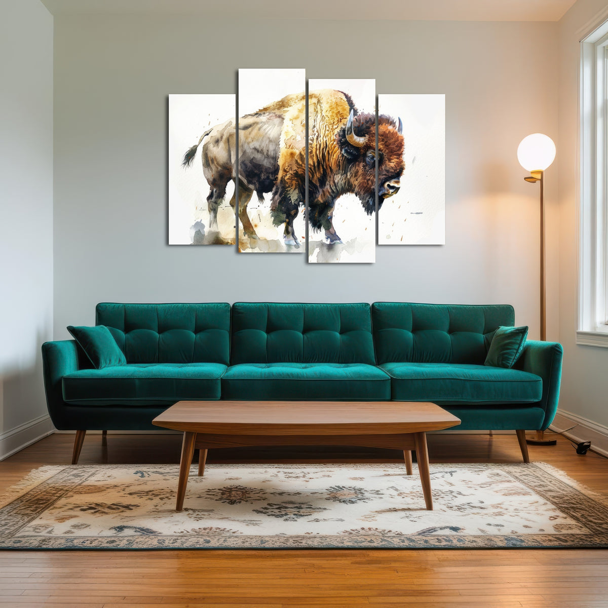 AUTO-MOCKUP ROOM | Buffalo on White