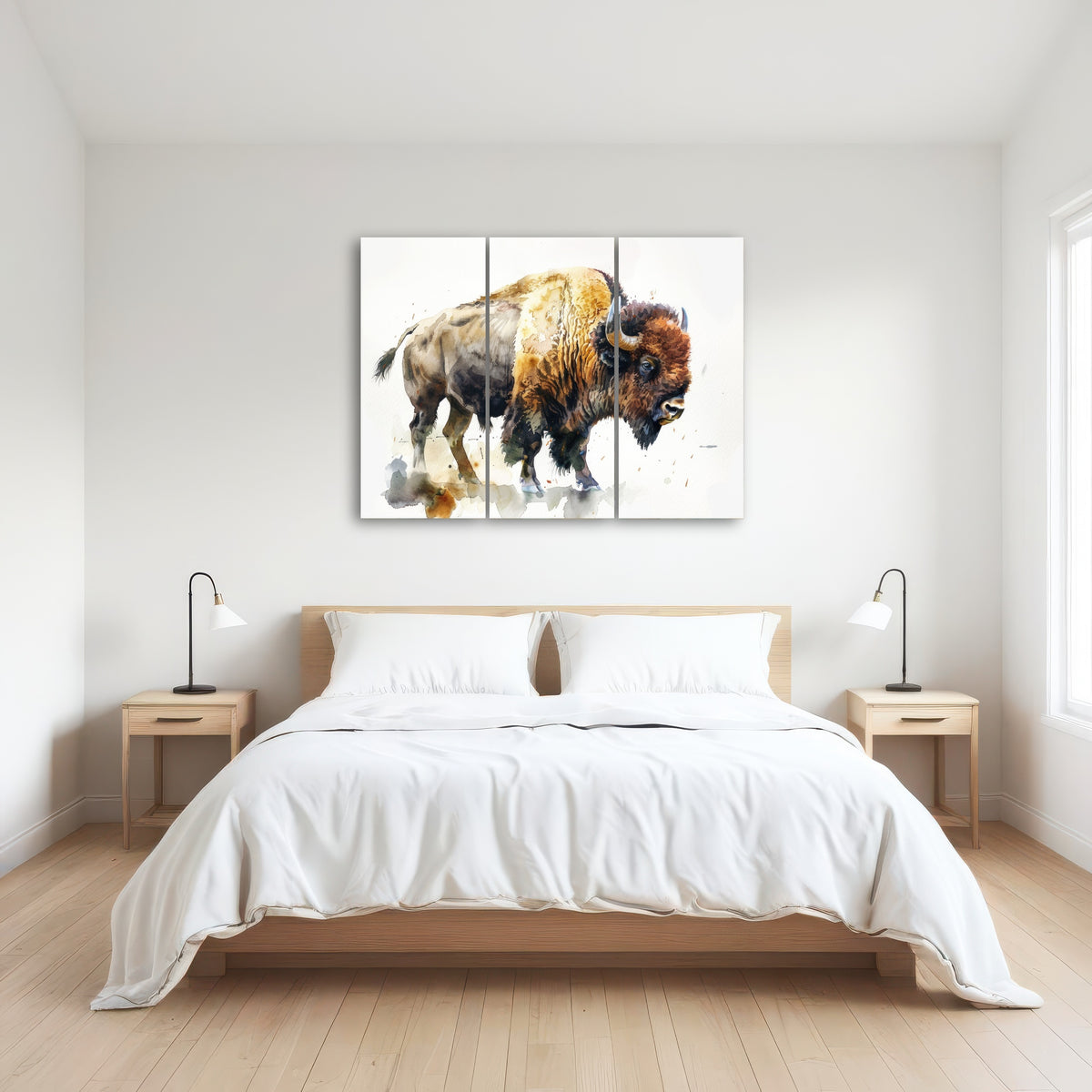 AUTO-MOCKUP ROOM | Buffalo on White