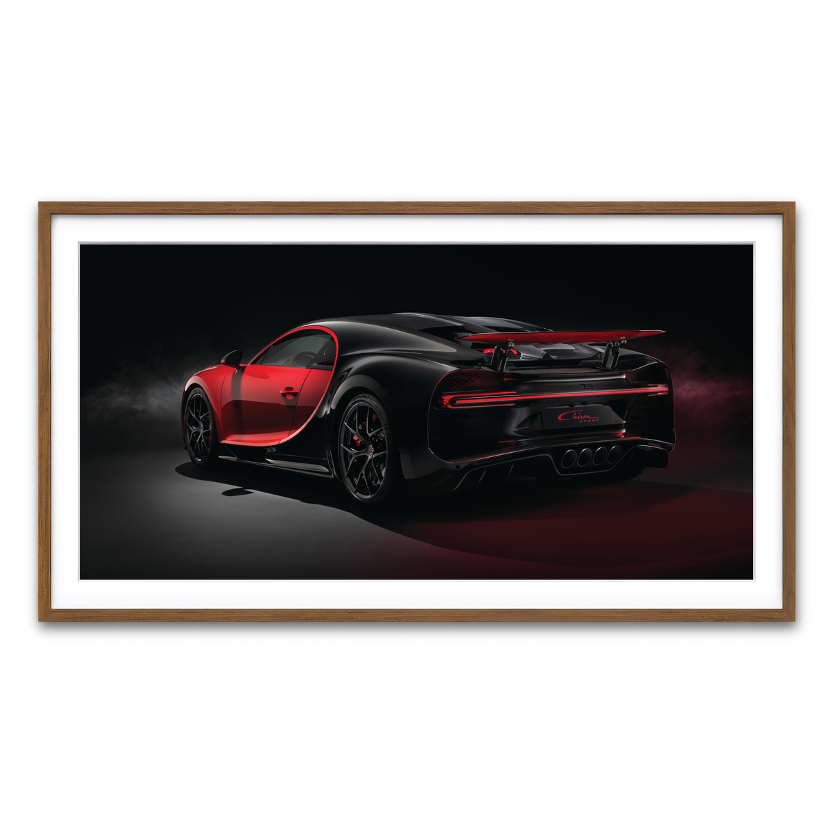 Framed Print 2x1 Walnut