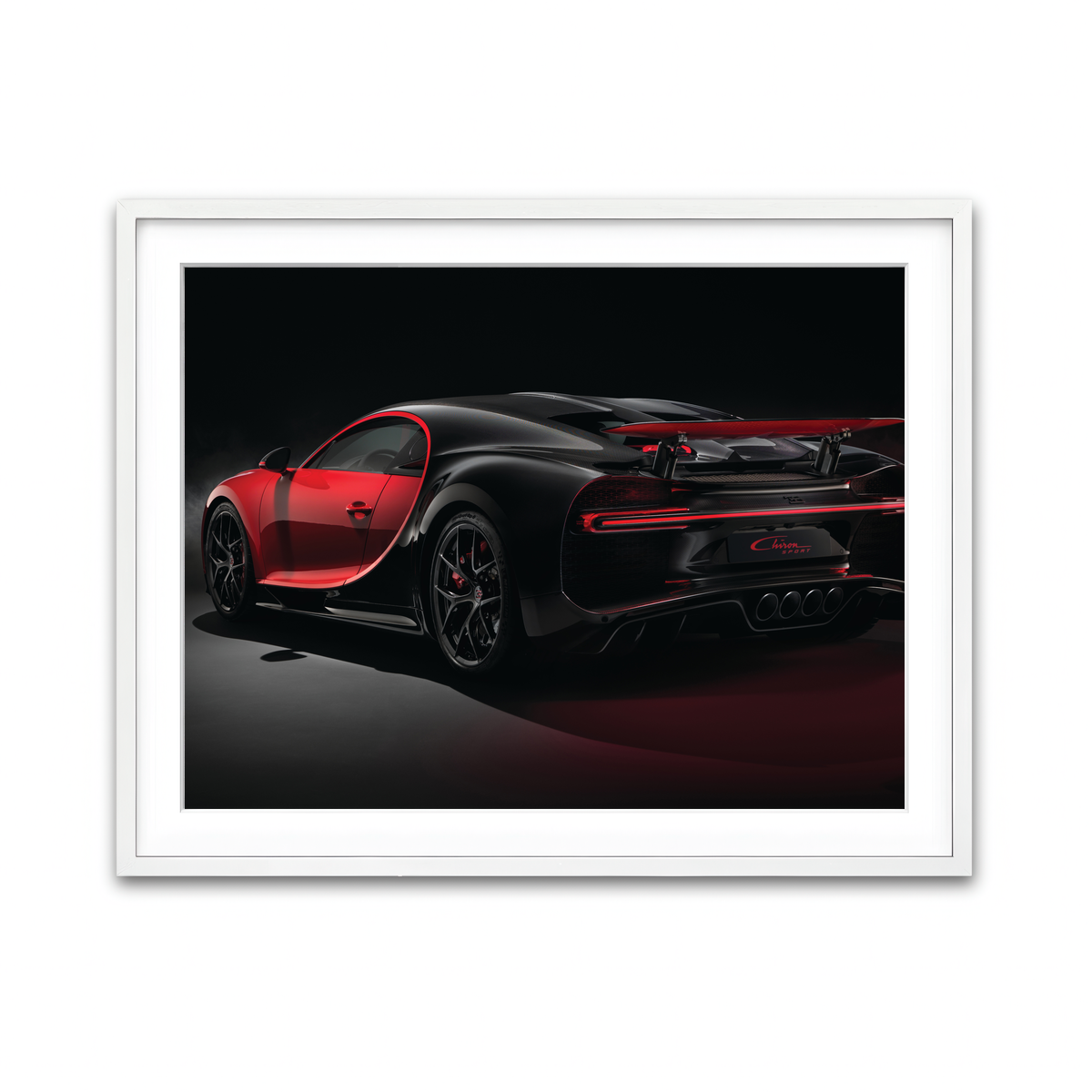 Framed Print 4x3 White