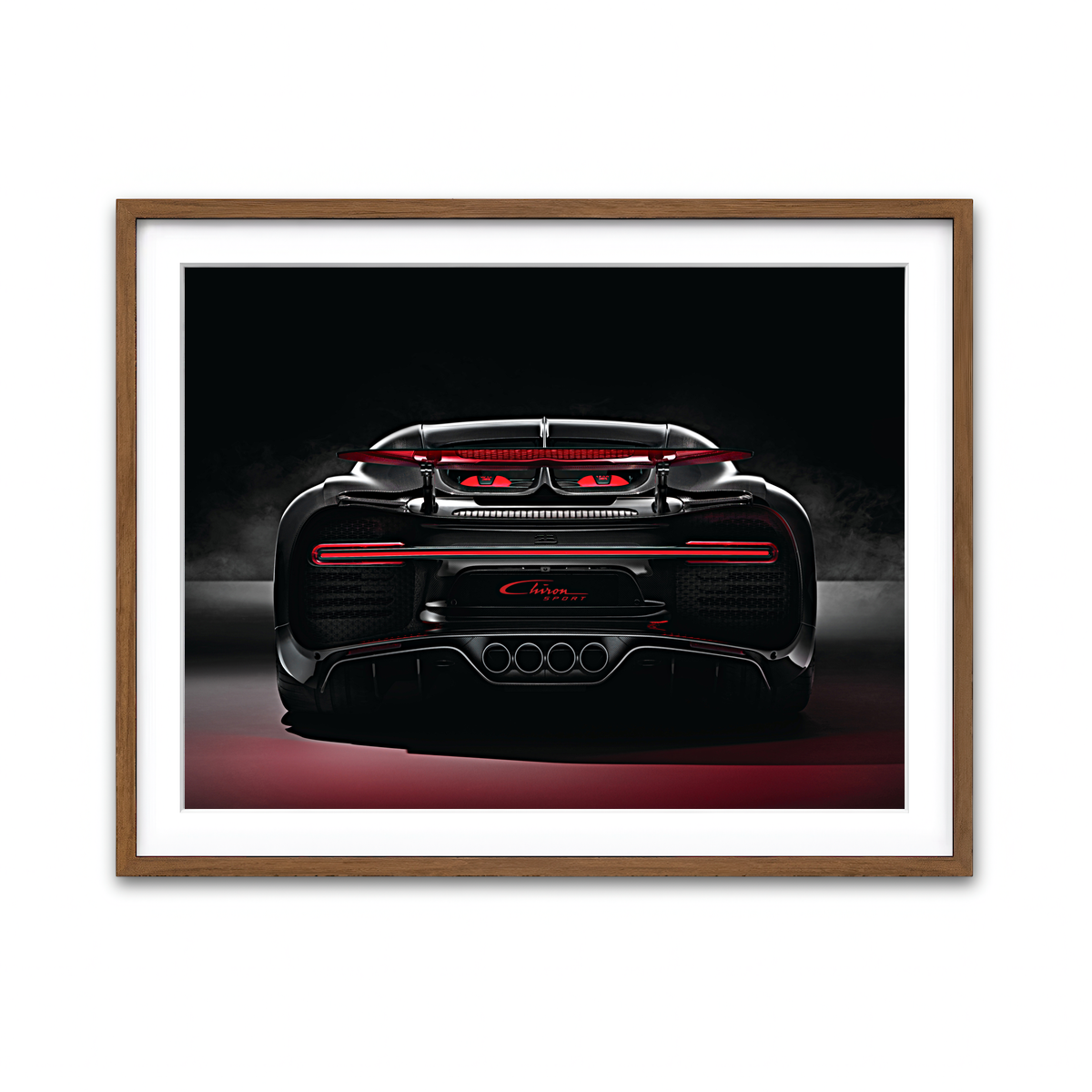 Framed Print 4x3 Walnut