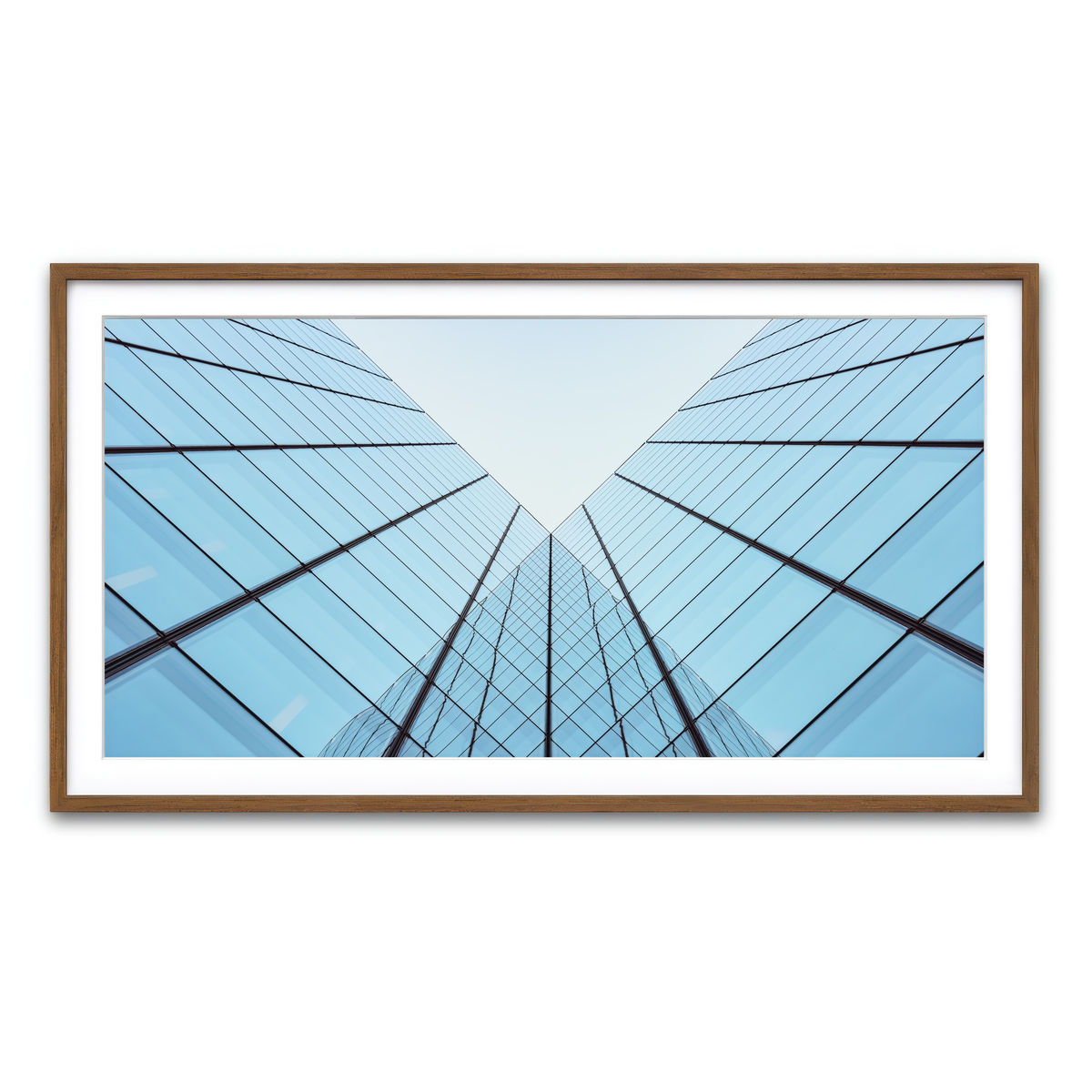 Framed Print 2x1 Walnut