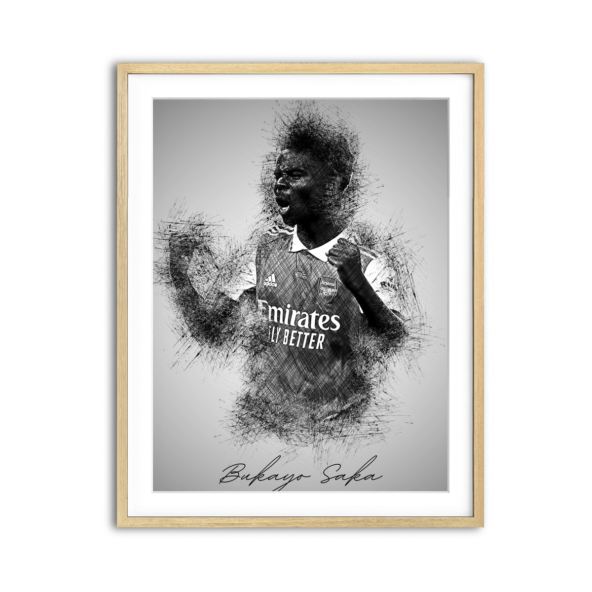 Framed Print 3x4 Natural