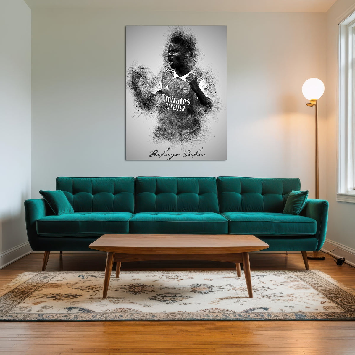 AUTO-MOCKUP ROOM | Bukayo Saka