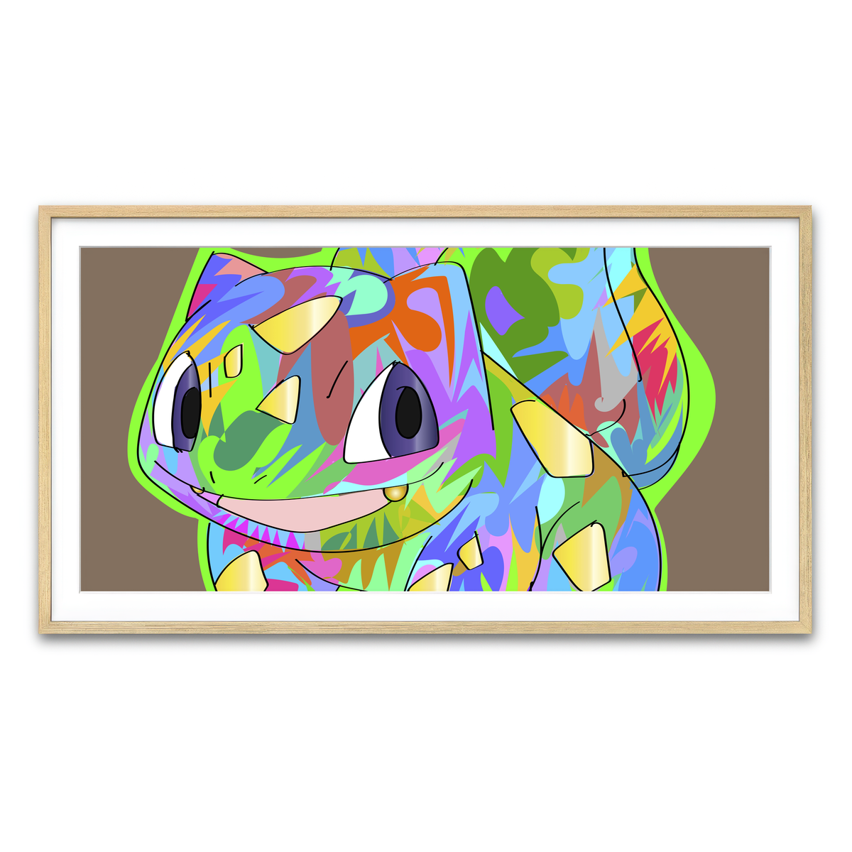 Framed Print 2x1 Natural