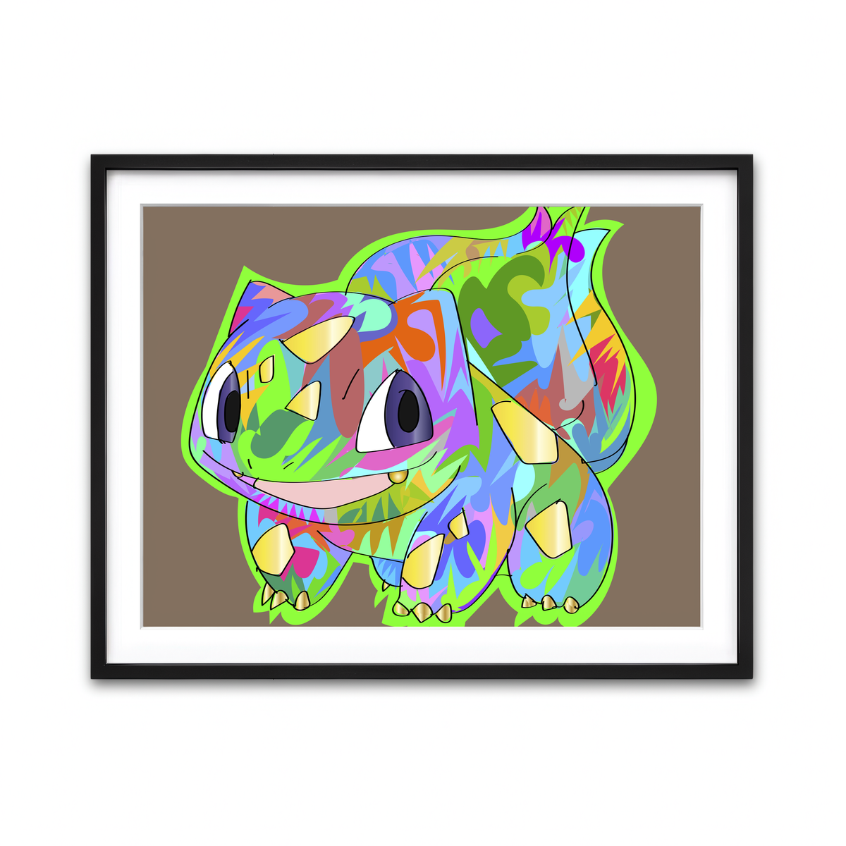 Framed Print 4x3 Black