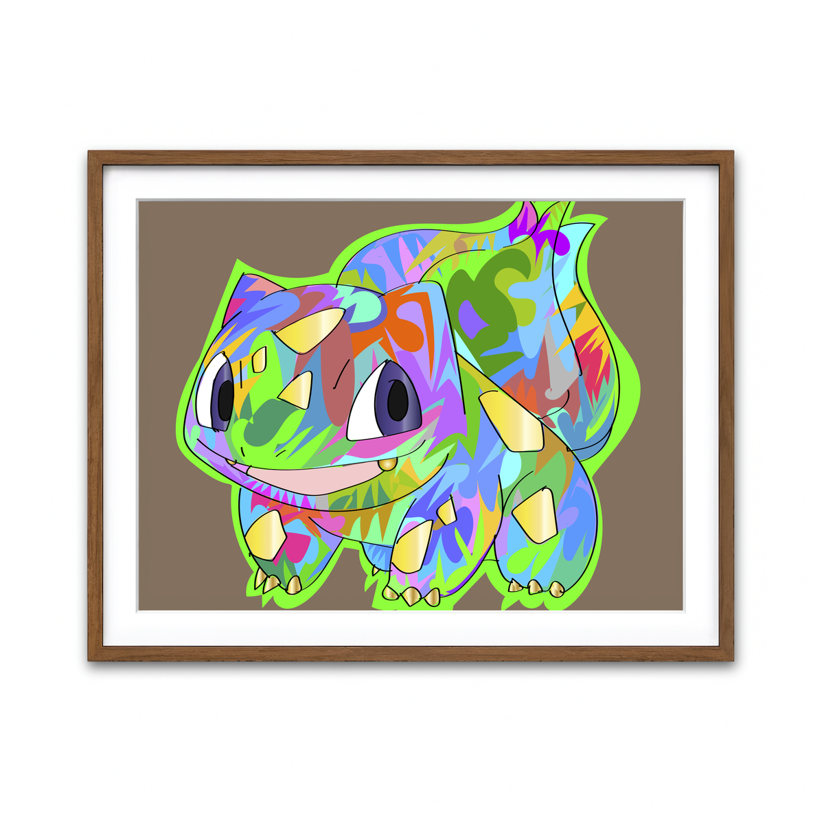 Framed Print 4x3 Walnut