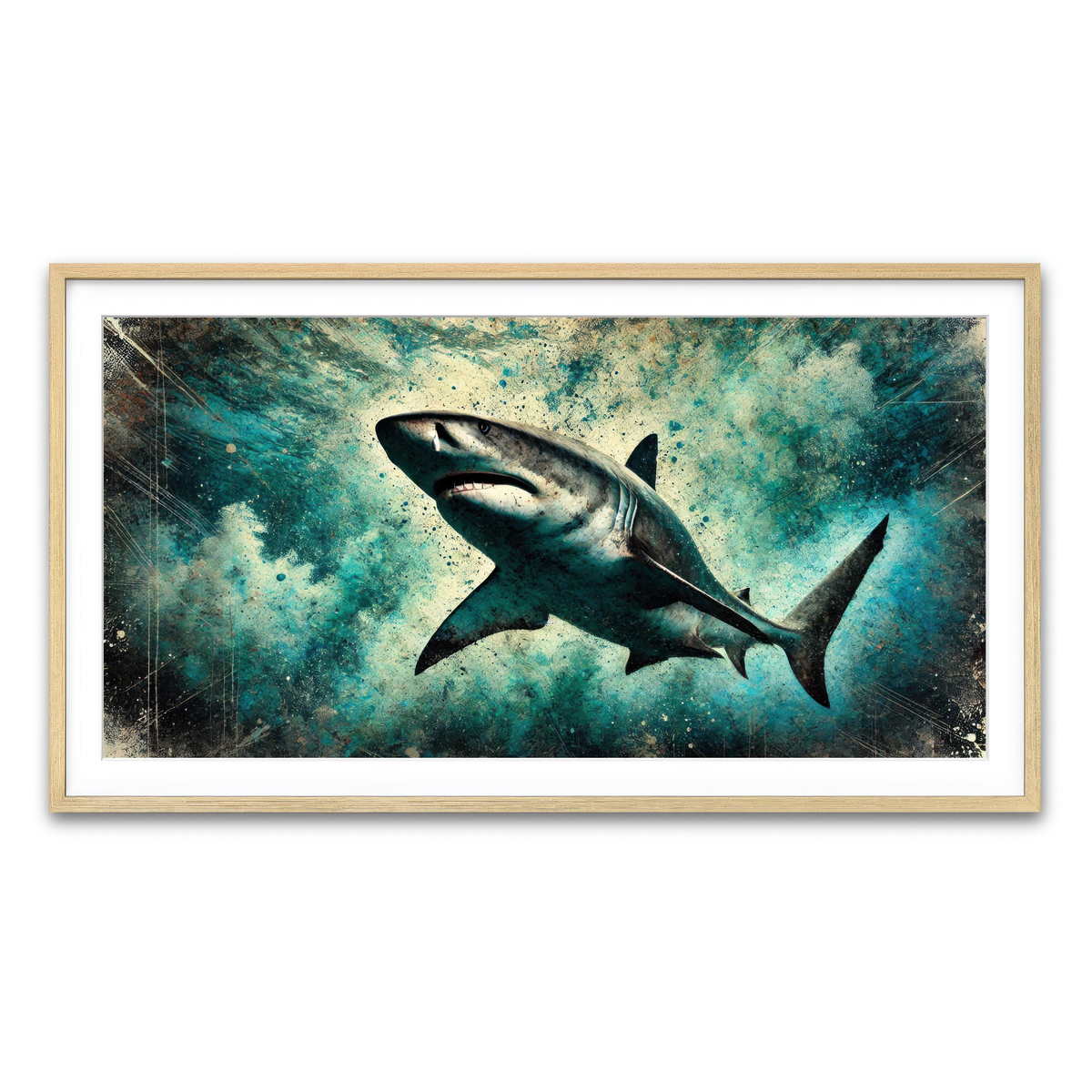 Framed Print 2x1 Natural