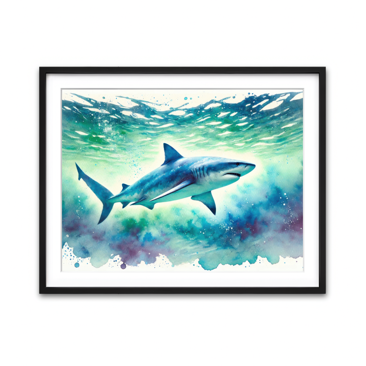 Framed Print 4x3 Black