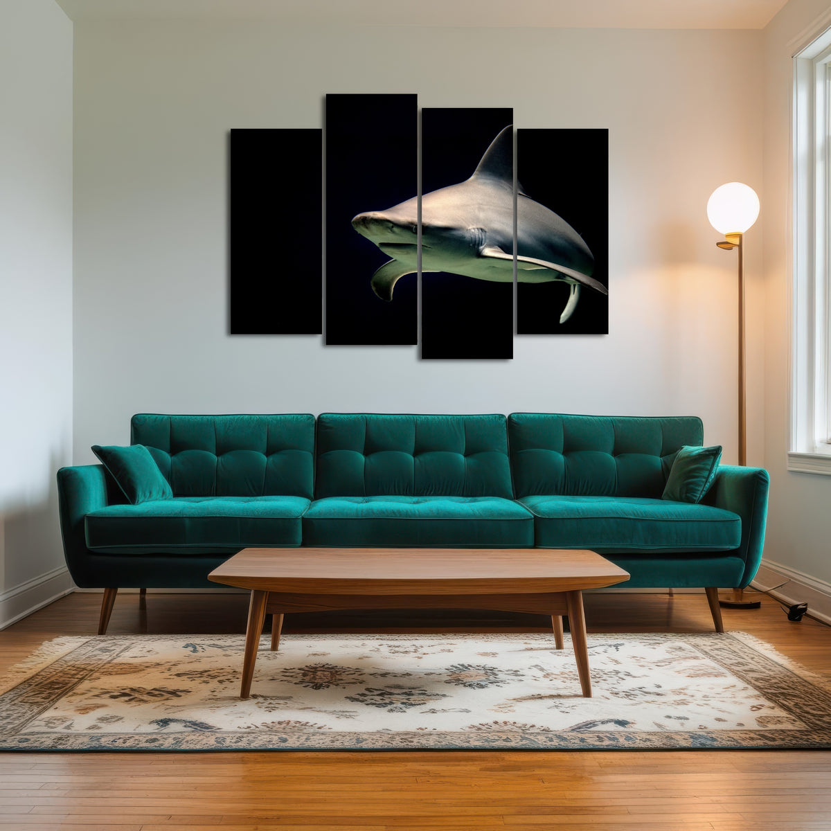 AUTO-MOCKUP ROOM | Bull Shark at night