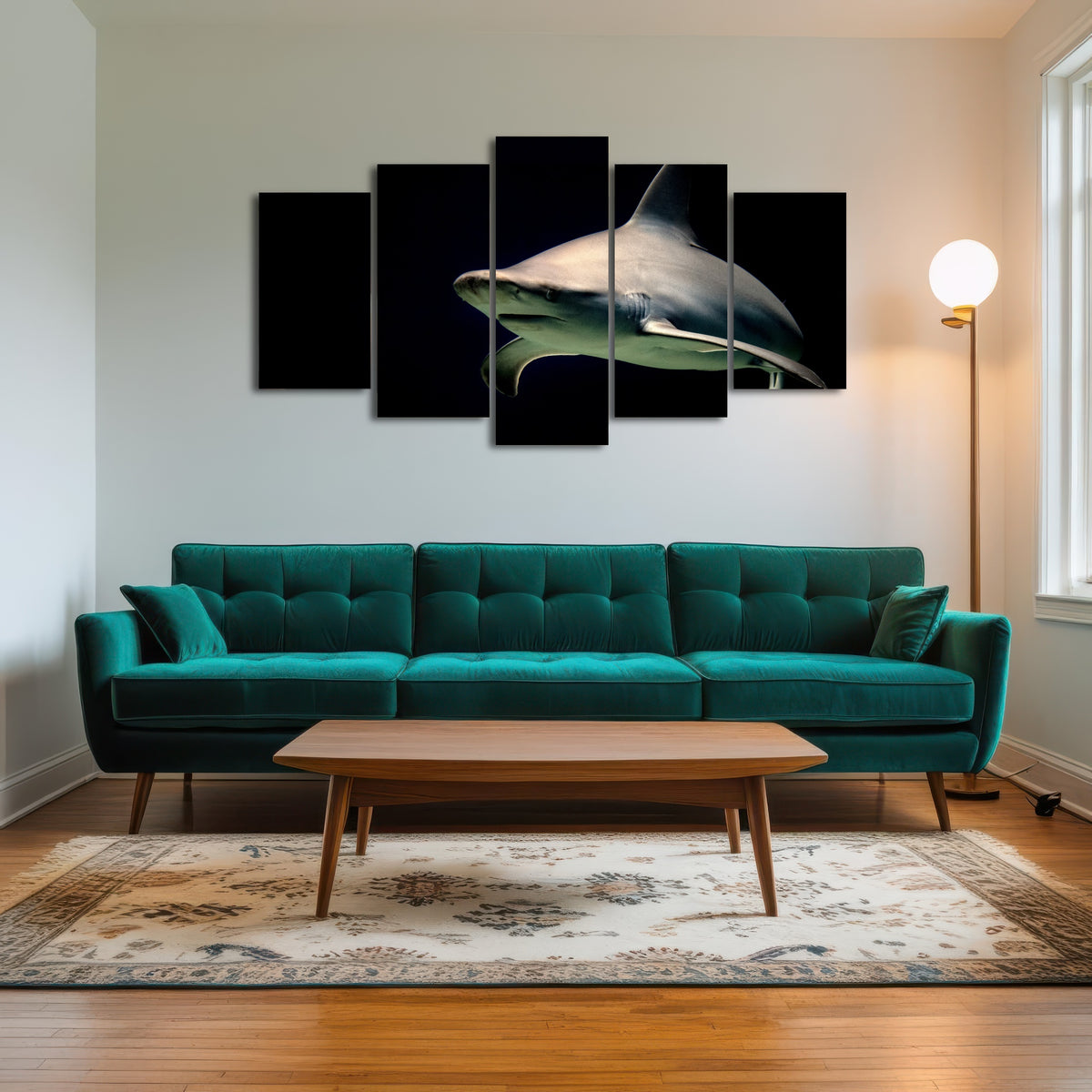 AUTO-MOCKUP ROOM | Bull Shark at night