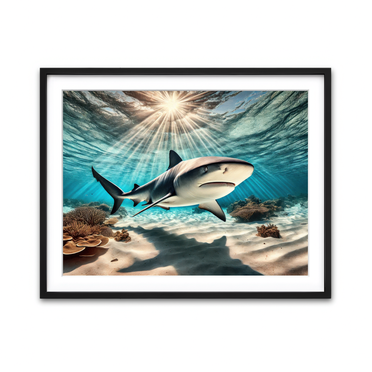 Framed Print 4x3 Black