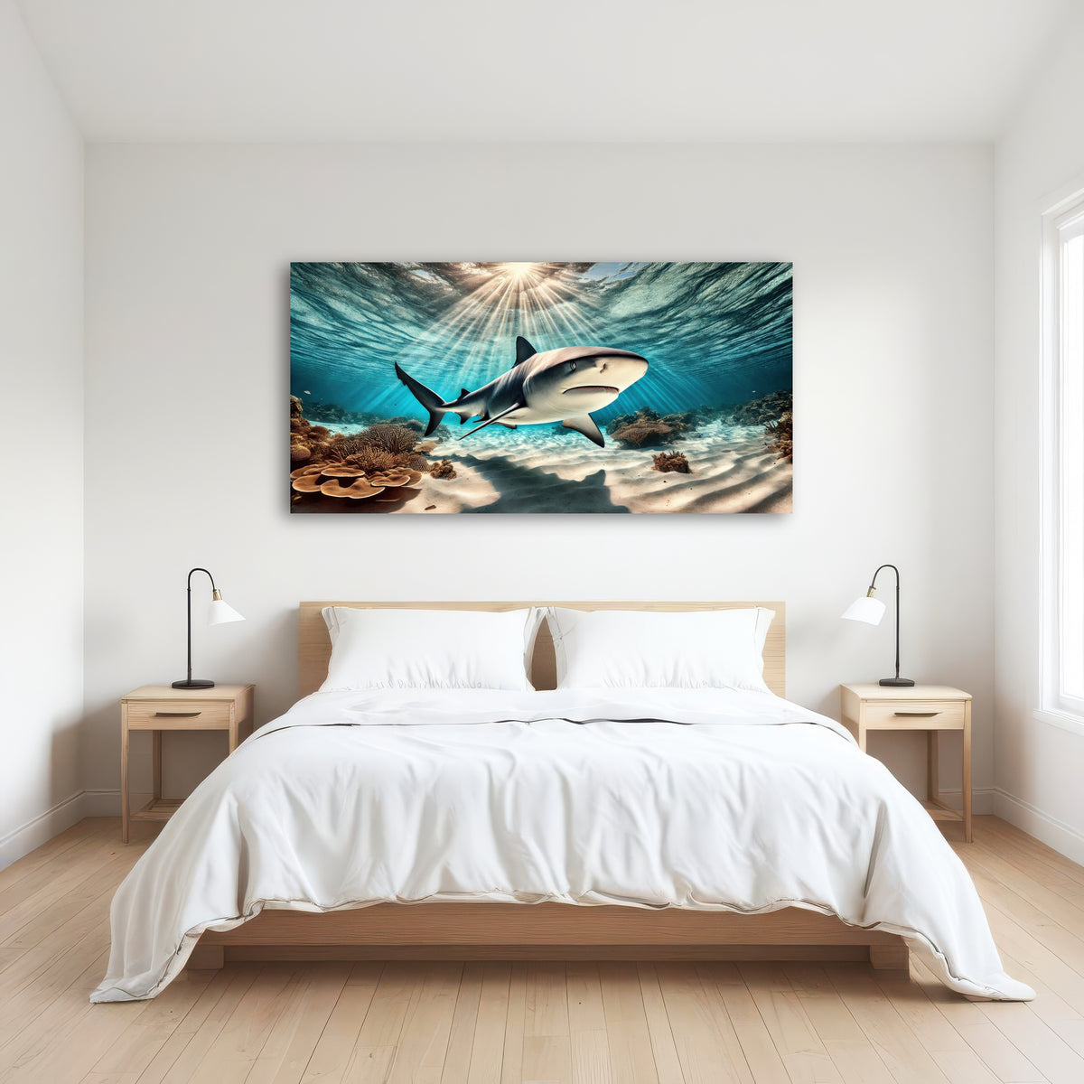 AUTO-MOCKUP ROOM | Bull shark in Tropical Waters