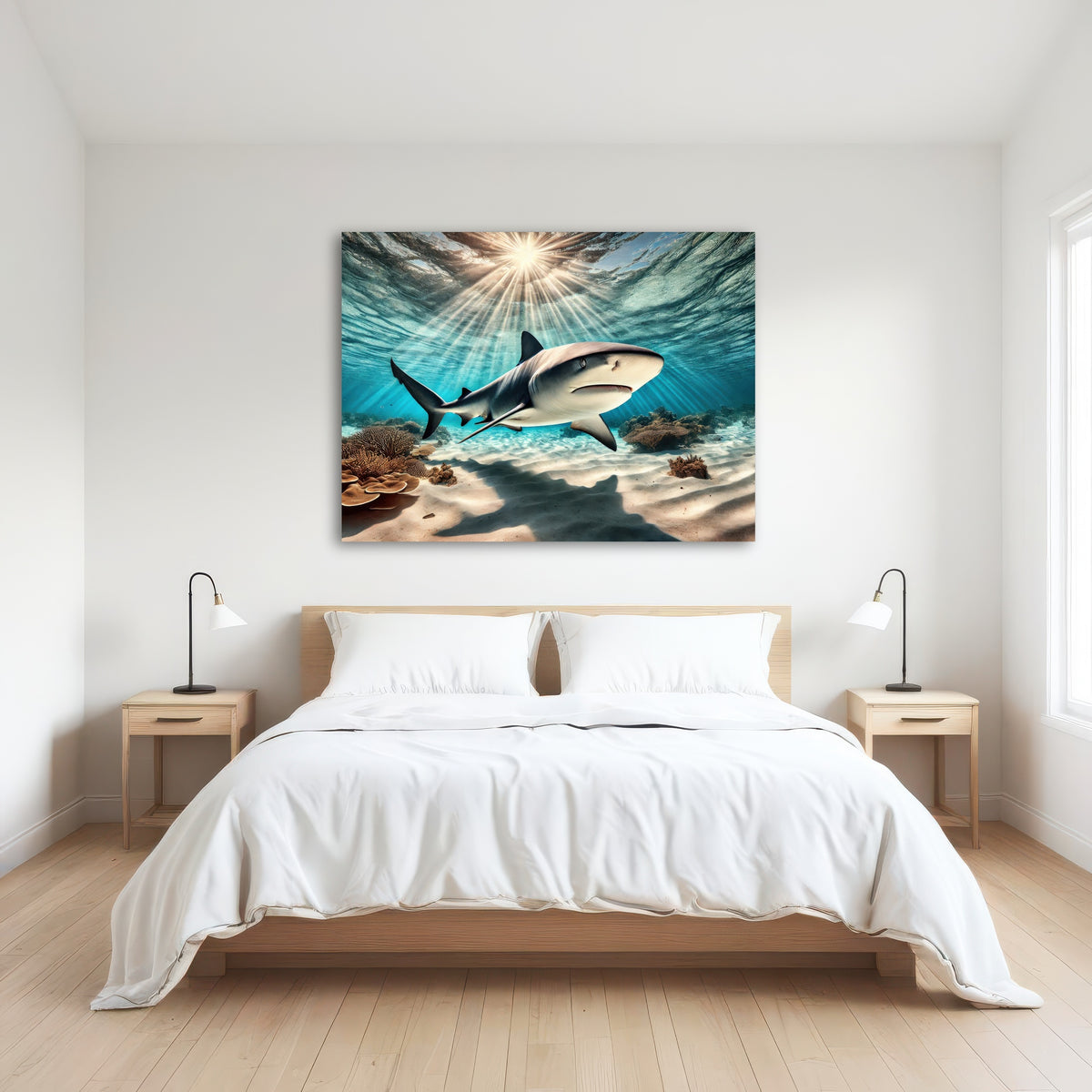 AUTO-MOCKUP ROOM | Bull shark in Tropical Waters