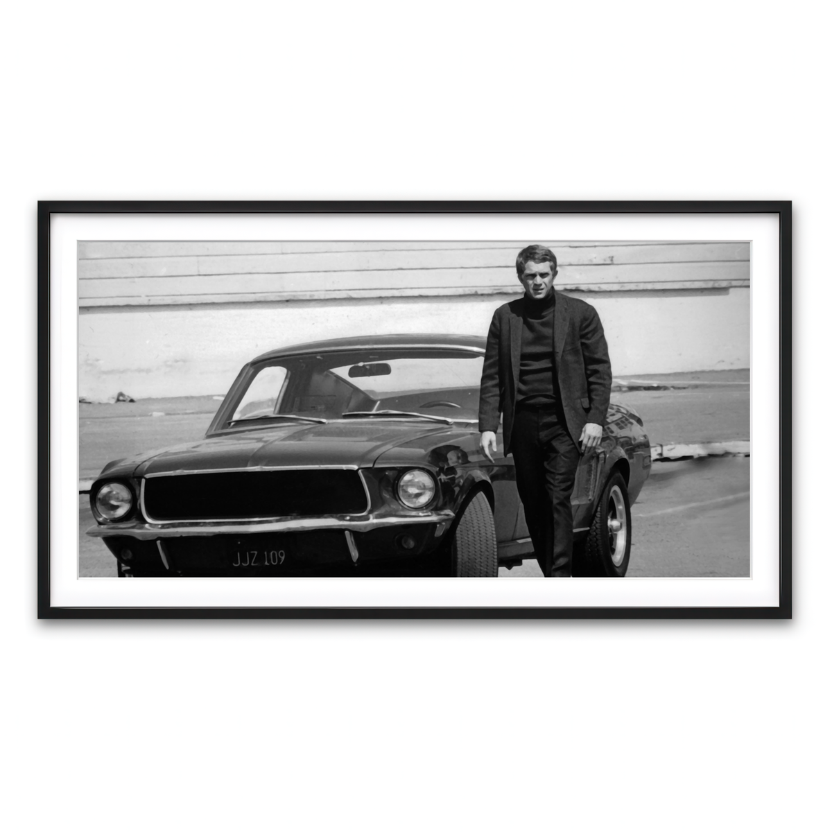 Framed Print 2x1 Black
