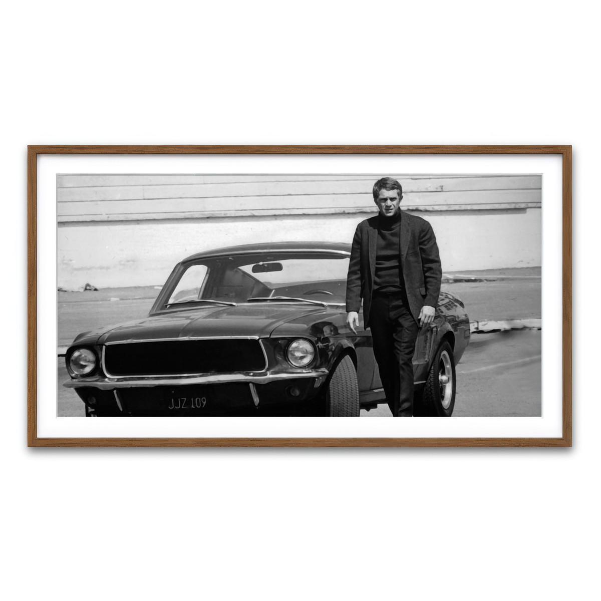 Framed Print 2x1 Walnut