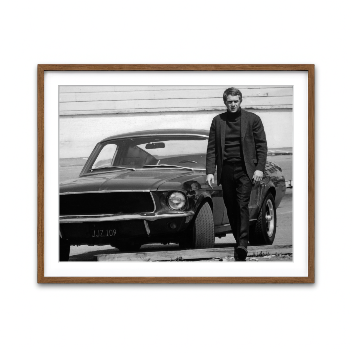 Framed Print 4x3 Walnut