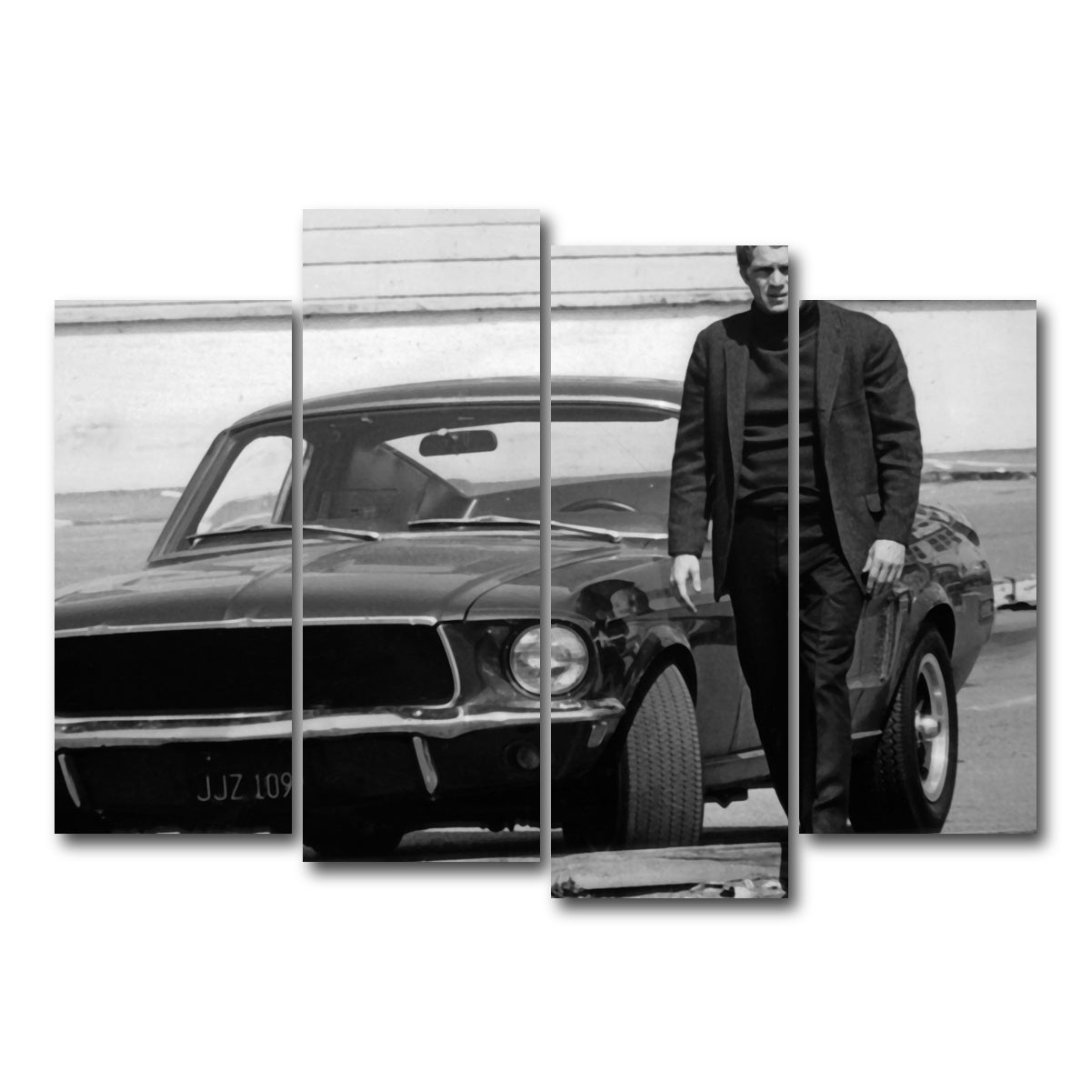 AUTO-MOCKUP WHITE | Bullitt | 4 Piece | Gallery Wrap Canvas | group=4_normal