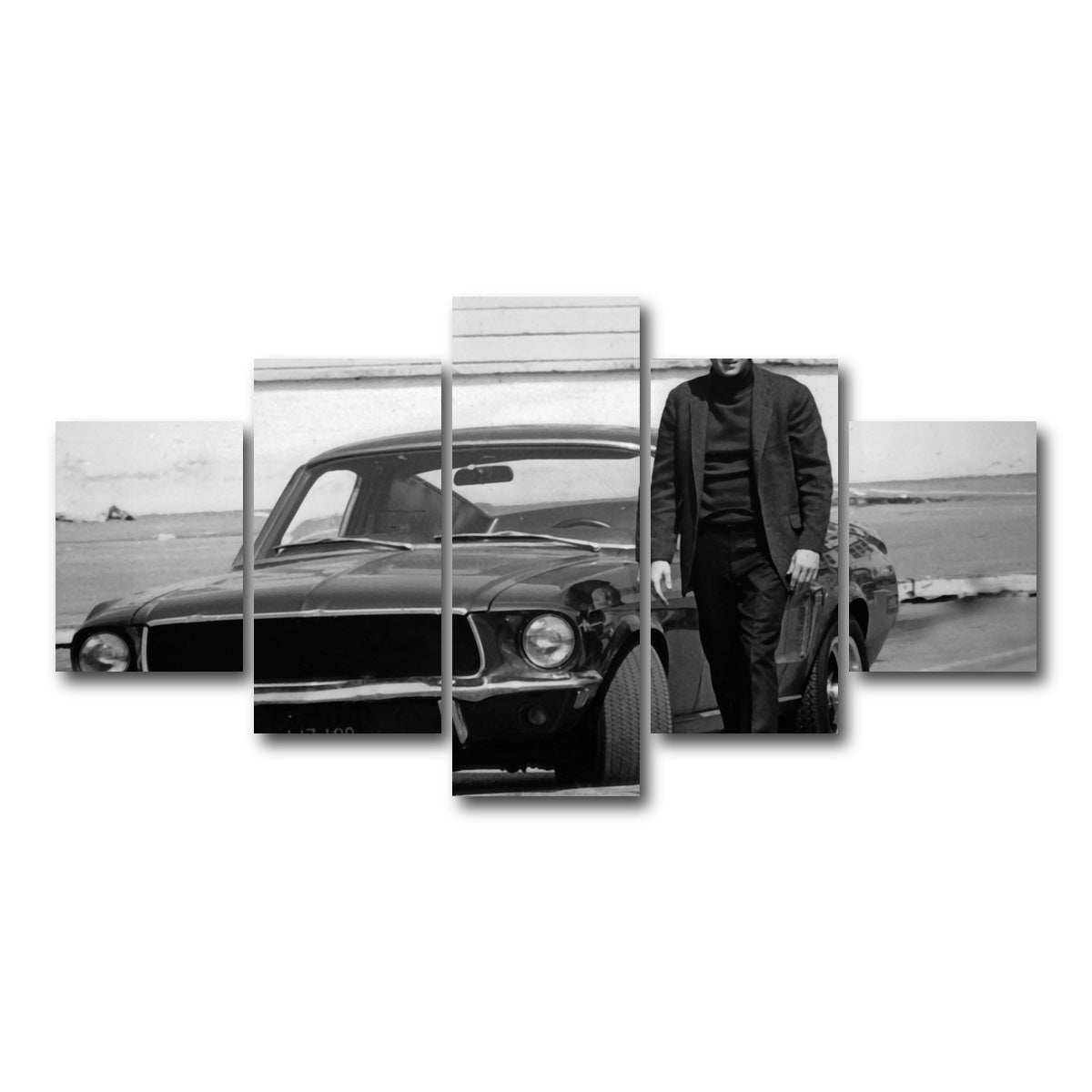 AUTO-MOCKUP WHITE | Bullitt | 5 Piece | Gallery Wrap Canvas | group=5_short