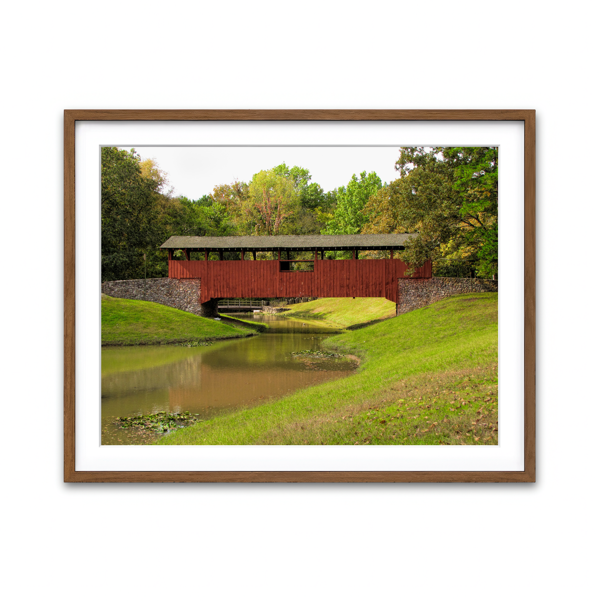 Framed Print 4x3 Walnut
