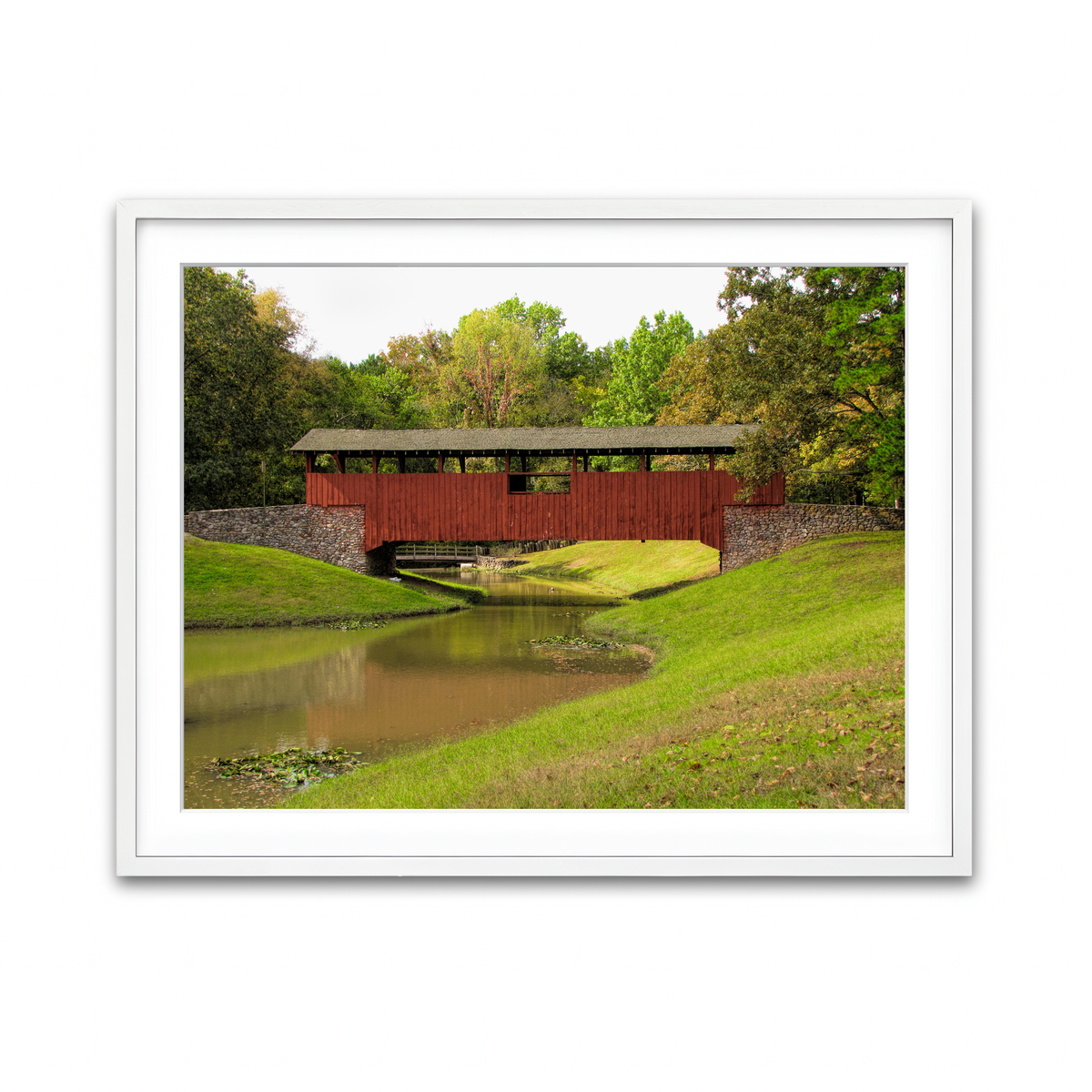 Framed Print 4x3 White