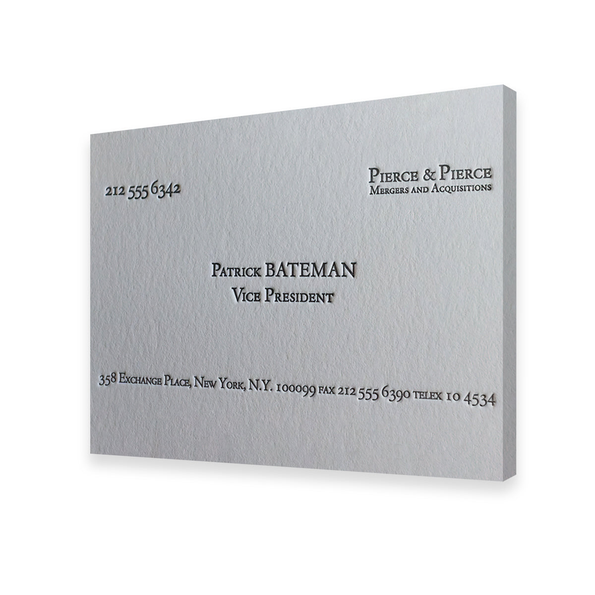 Business Card Wall Art