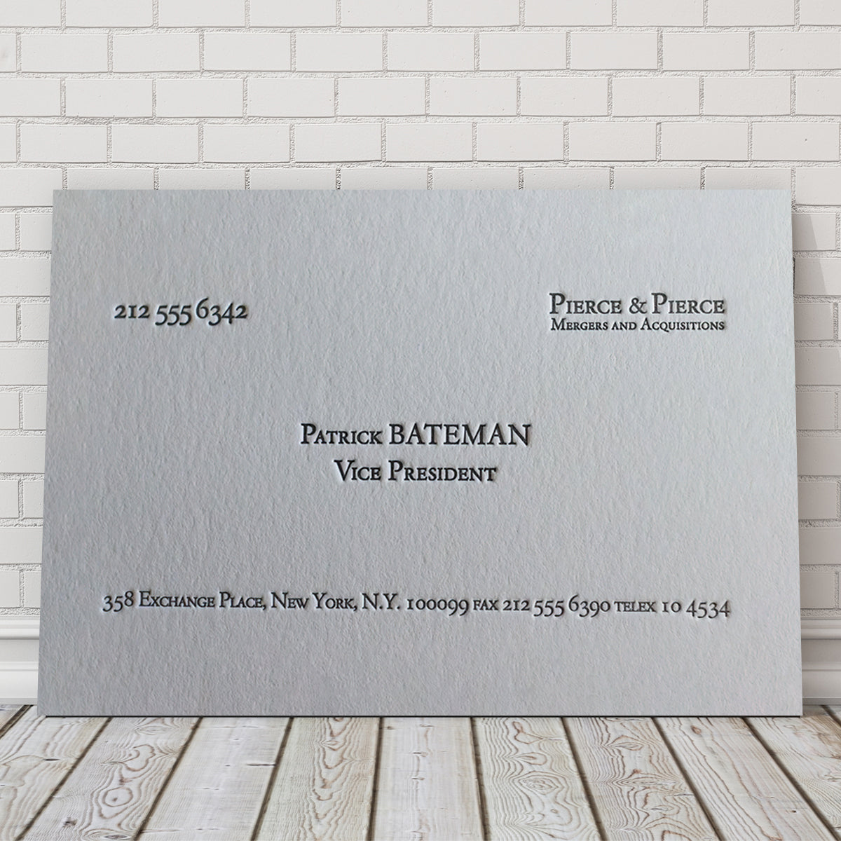 Business Card Wall Art