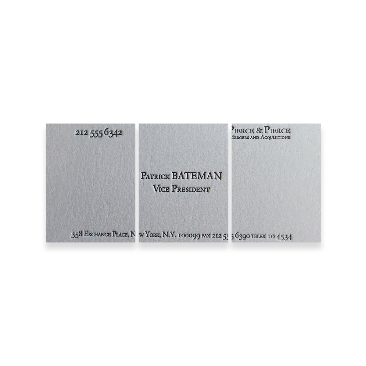 Business Card Wall Art