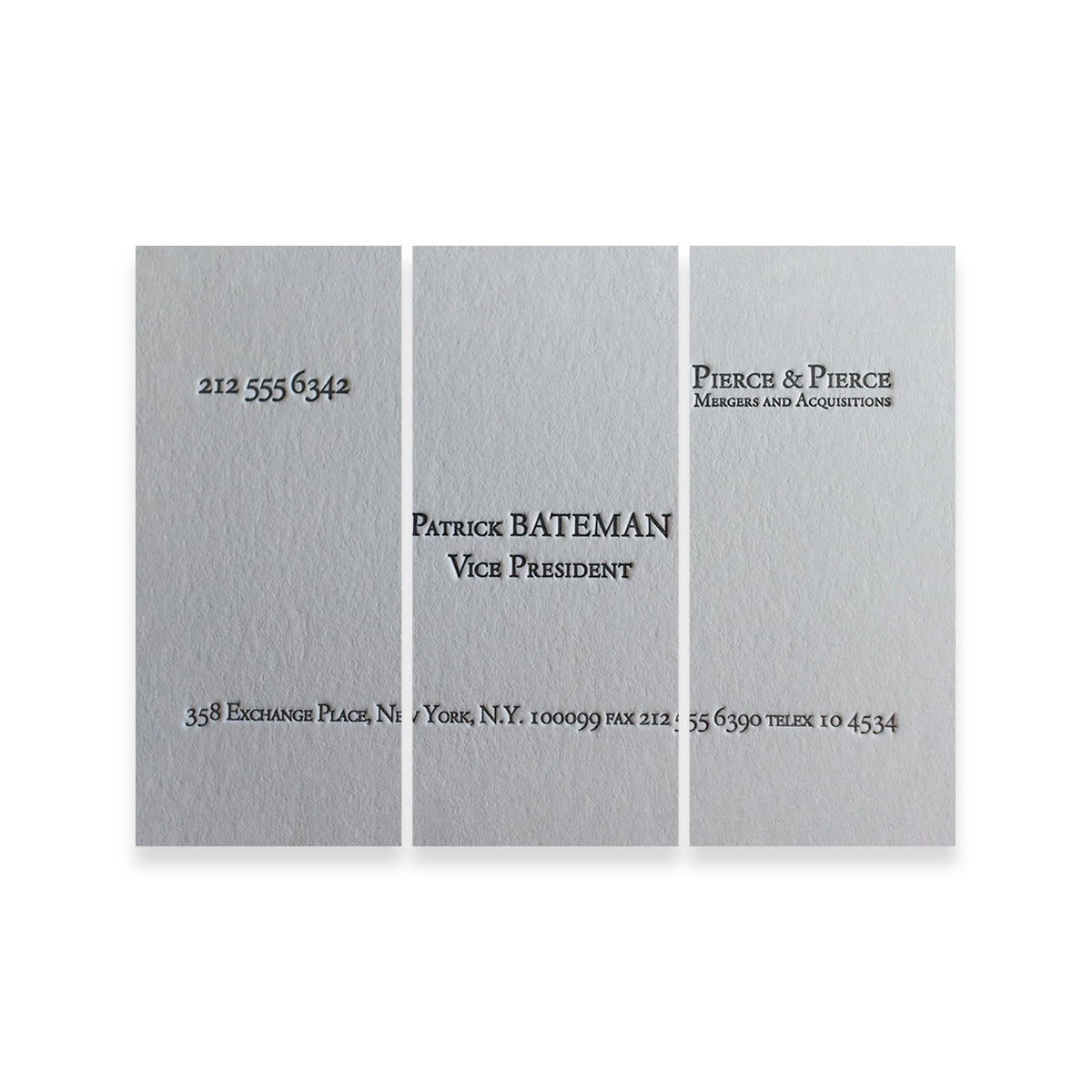 Business Card Wall Art