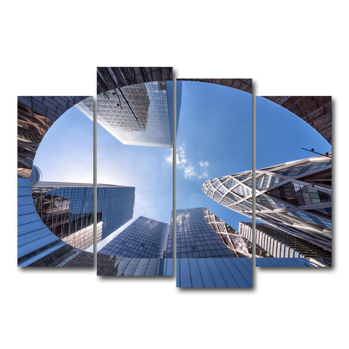 AUTO-MOCKUP WHITE | Business Area | 4 Piece | Gallery Wrap Canvas | group=4_normal