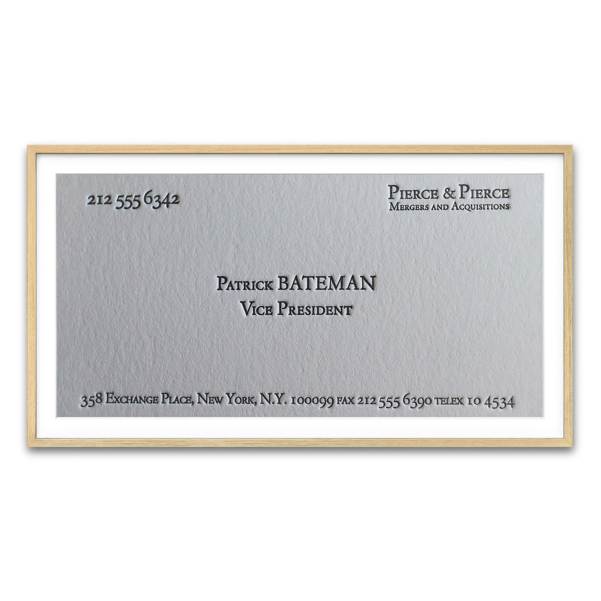 Framed Print 2x1 Natural