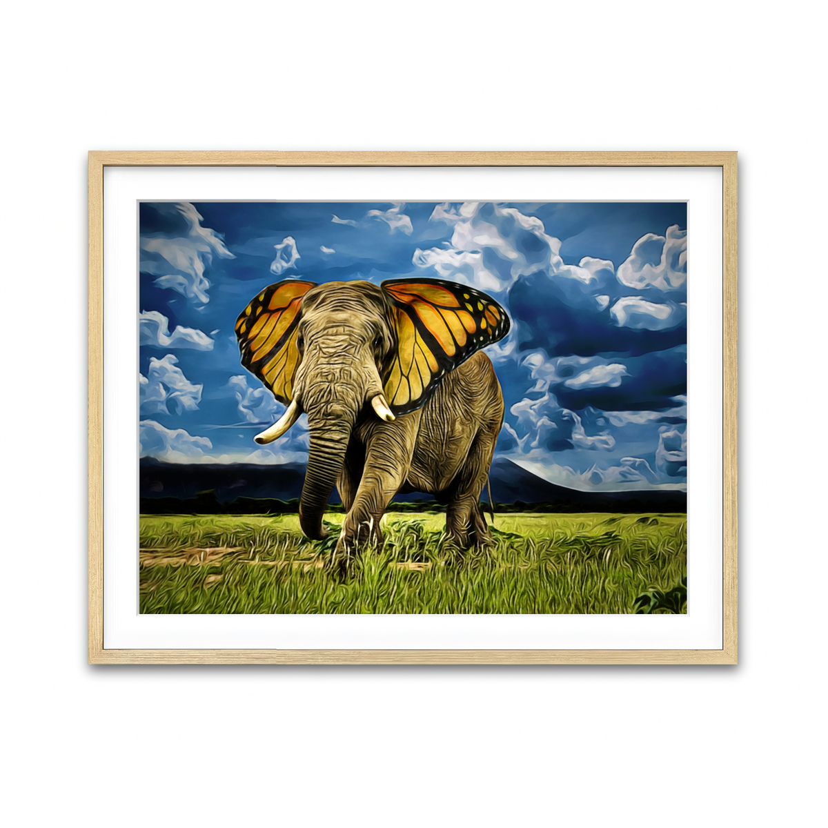 Framed Print 4x3 Natural