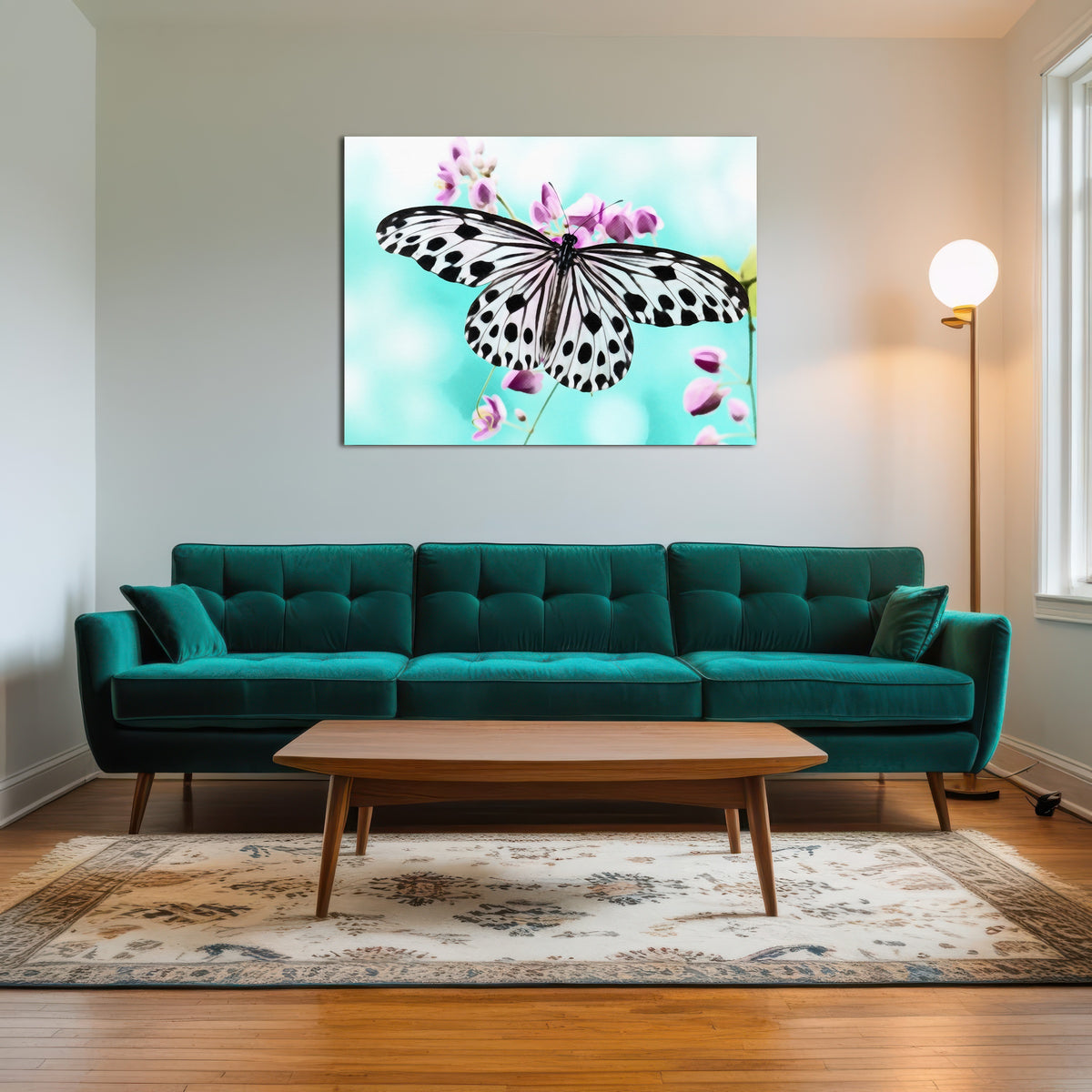 AUTO-MOCKUP ROOM | Butterfly Wall Art
