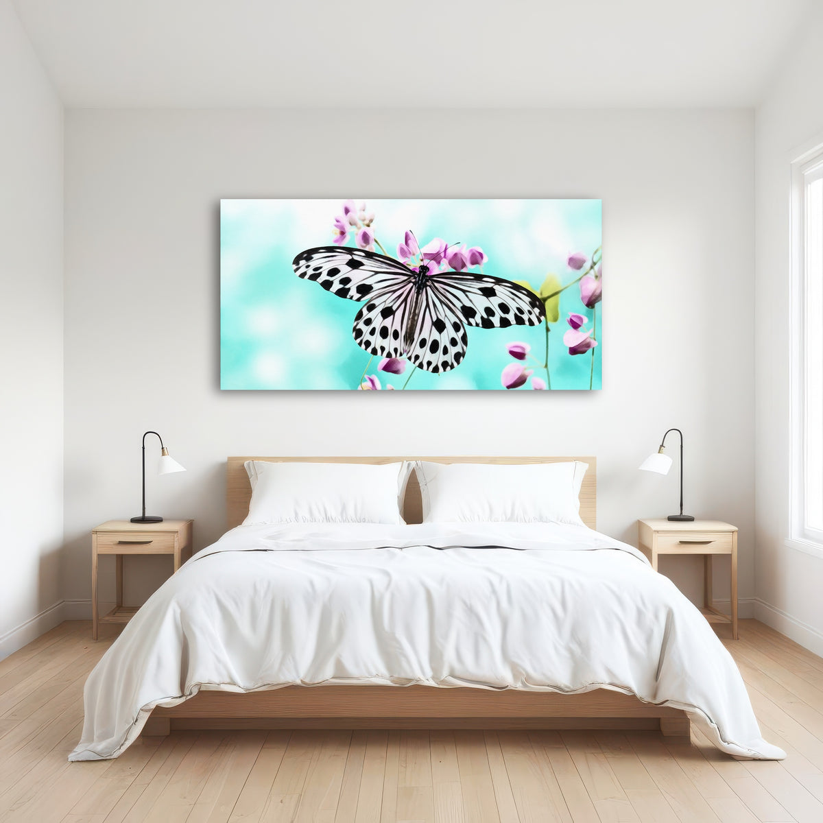 AUTO-MOCKUP ROOM | Butterfly Wall Art