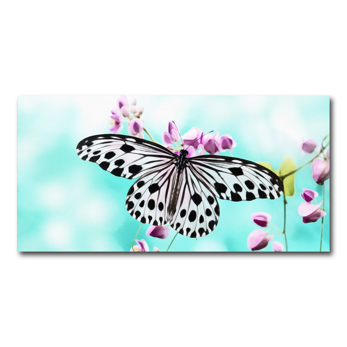 AUTO-MOCKUP WHITE | Butterfly Wall Art | 1 Piece | Gallery Wrapped | group=2x1