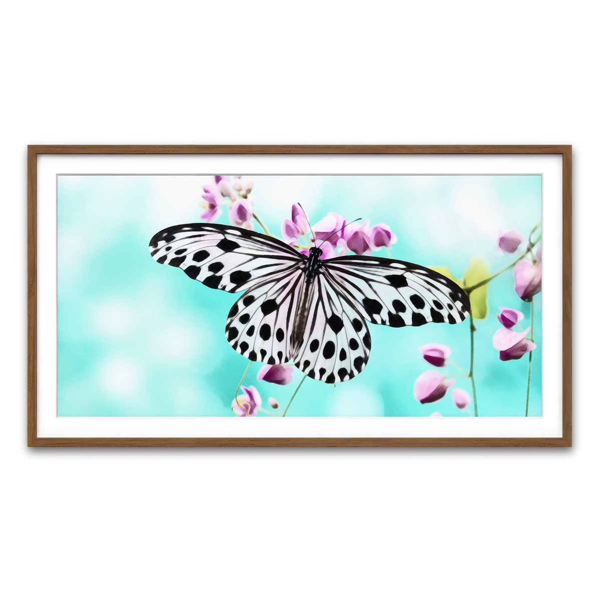 Framed Print 2x1 Walnut