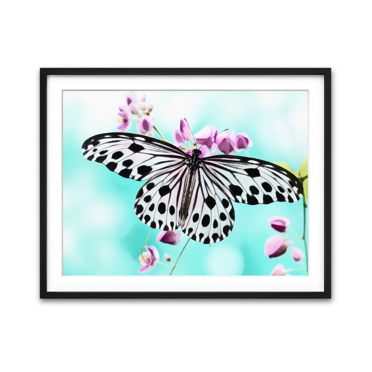 Framed Print 4x3 Black