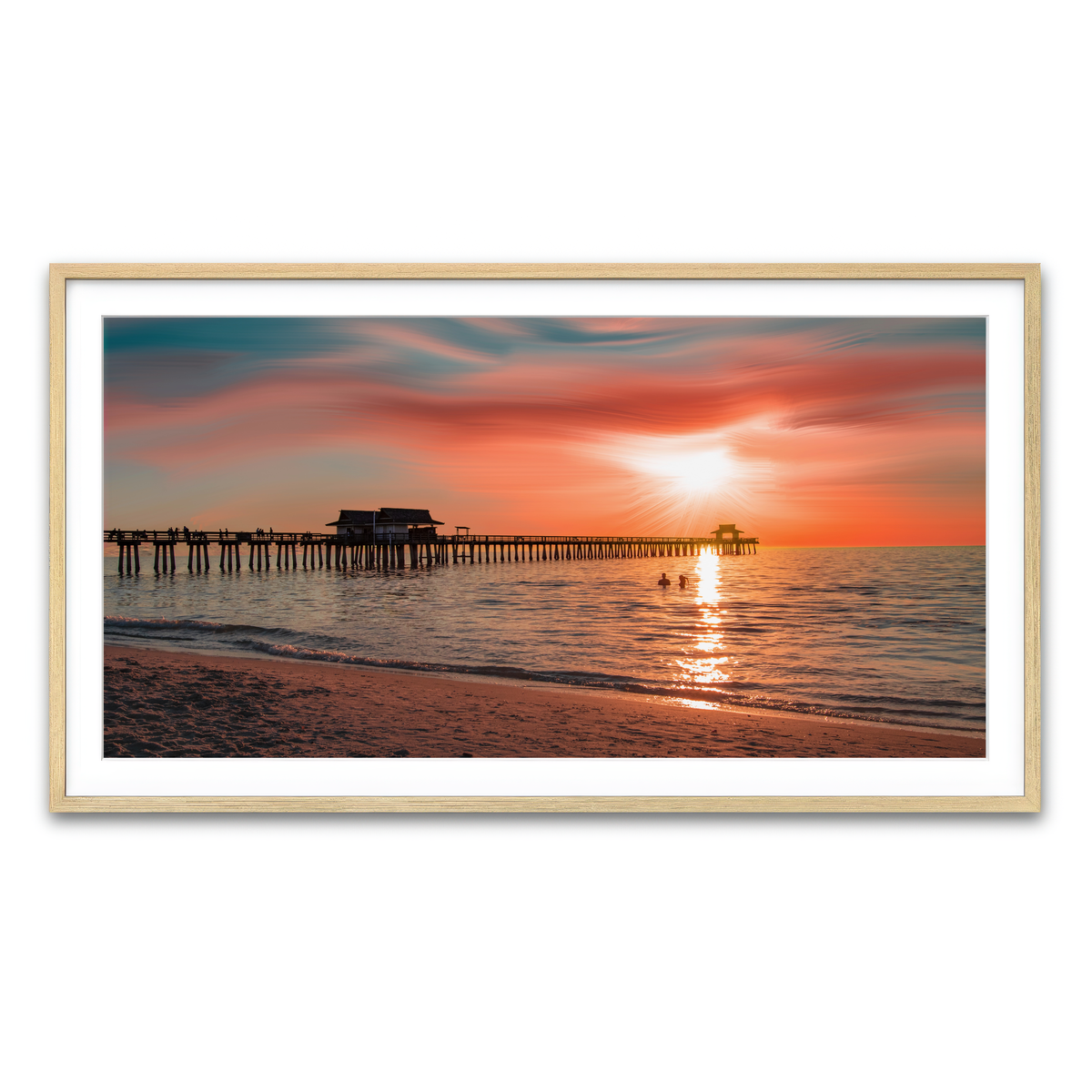 Framed Print 2x1 Natural