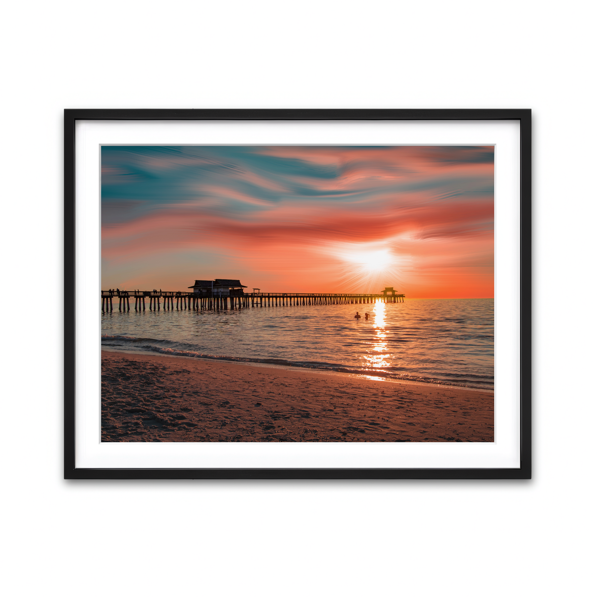 Framed Print 4x3 Black