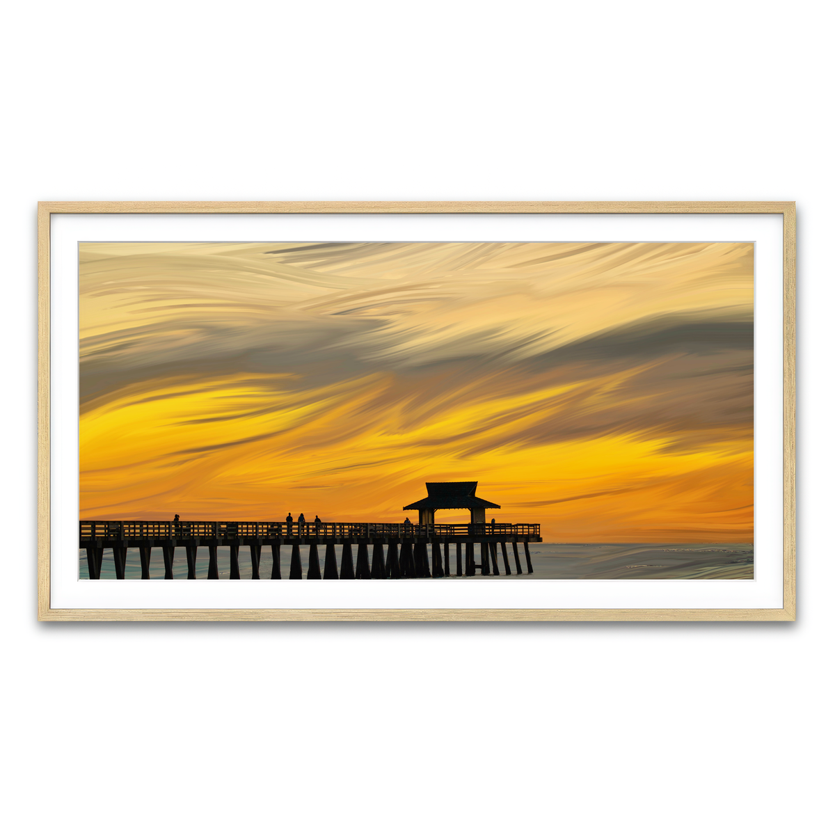 Framed Print 2x1 Natural