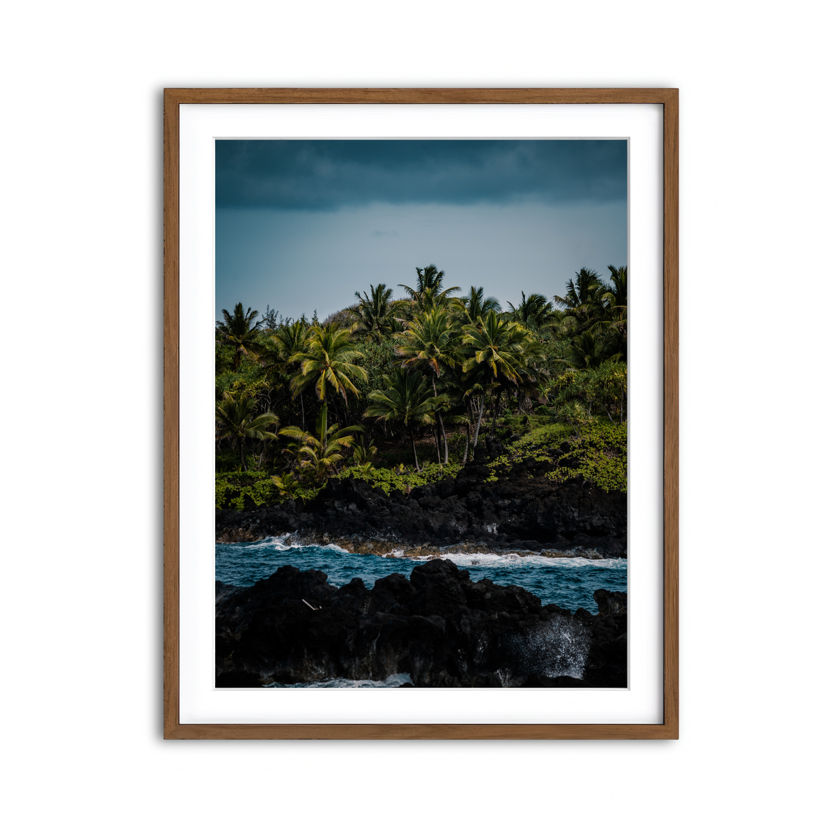 Framed Print 3x4 Walnut