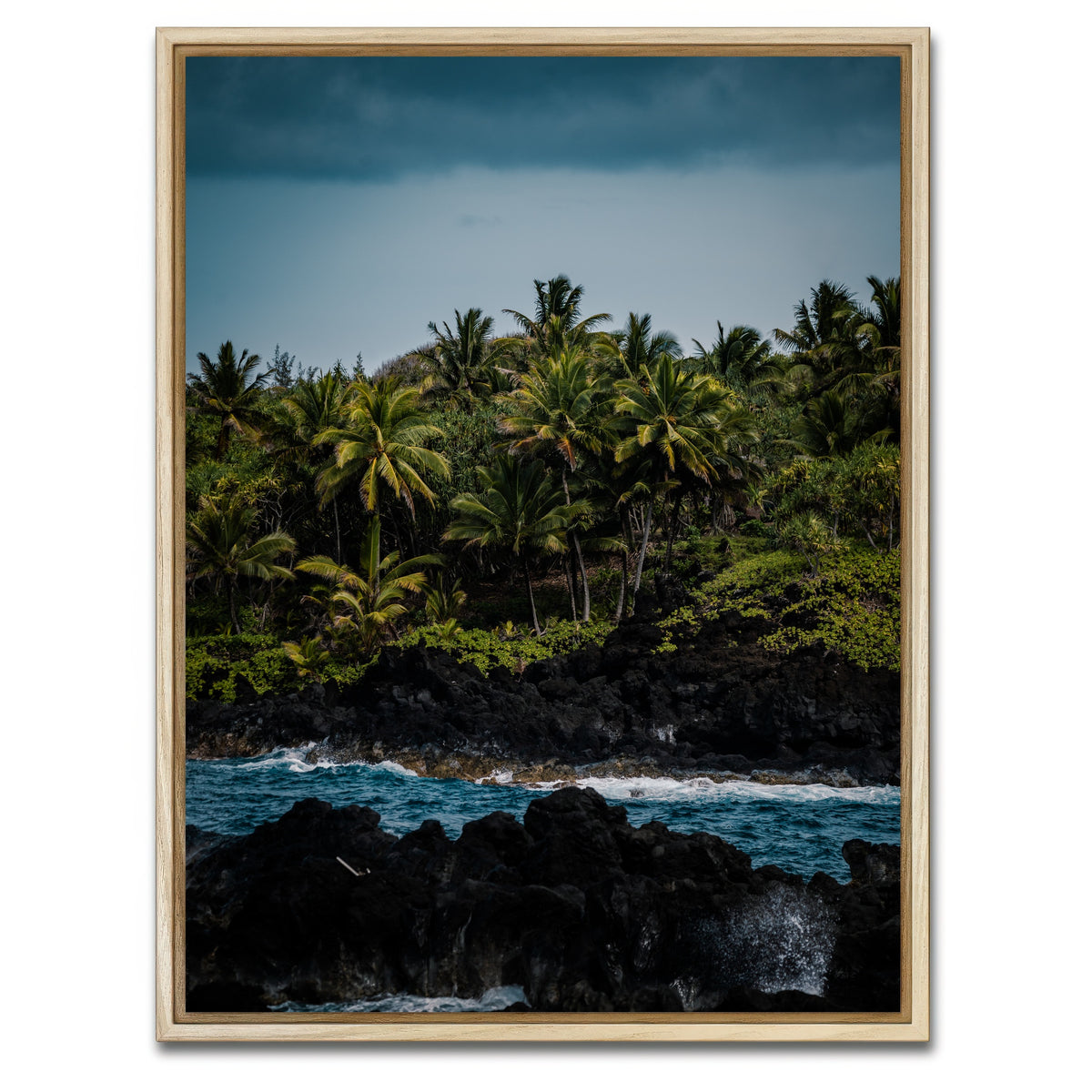 AUTO-MOCKUP WHITE | By the Sea | 1 Piece | Natural Framed Canvas | group=3x4