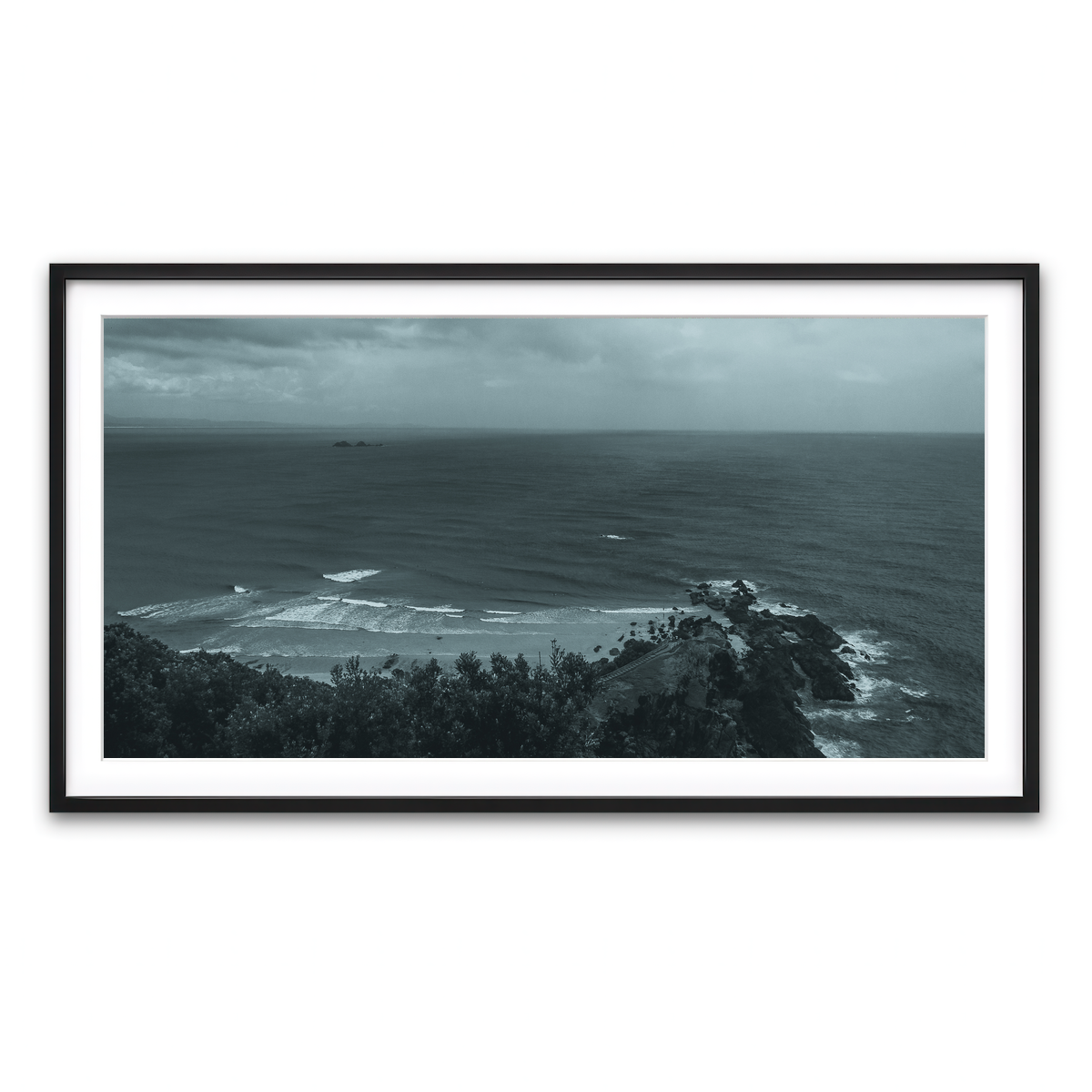 Framed Print 2x1 Black