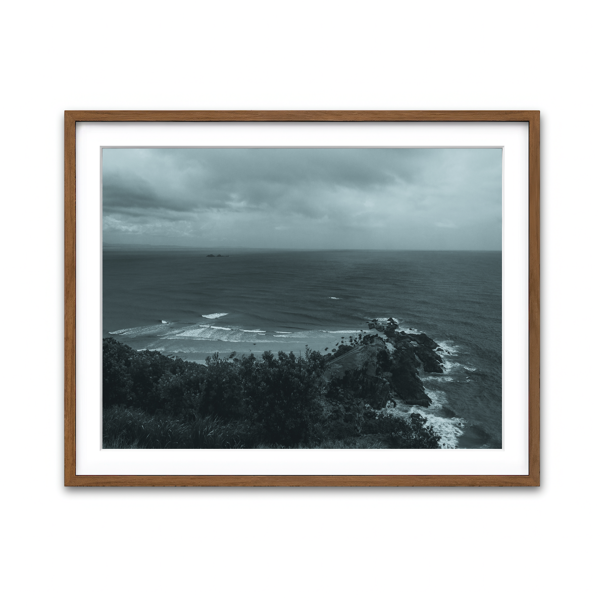 Framed Print 4x3 Walnut