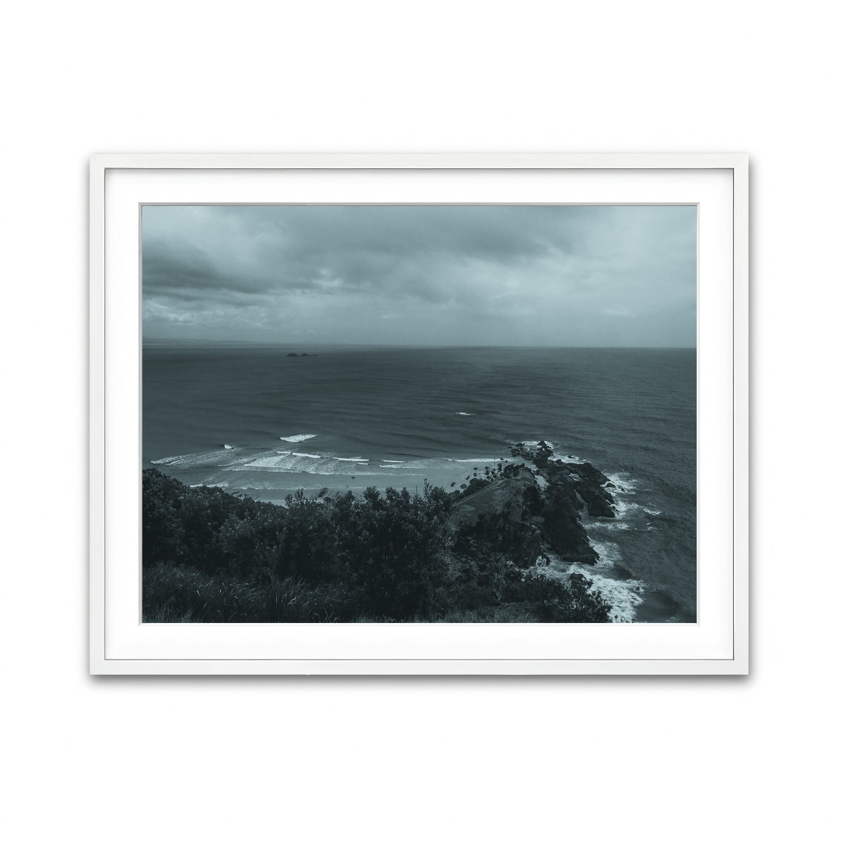 Framed Print 4x3 White